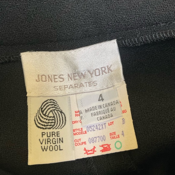 Jones New York Wool, Ribcage Palazzo Pants - Picture 4 of 8